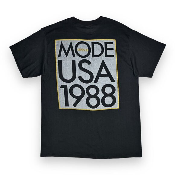 Vintage 1988 Depeche Mode "Music for the Masses" Tour Tee | Single Stitch | USA - Picture 4 of 15